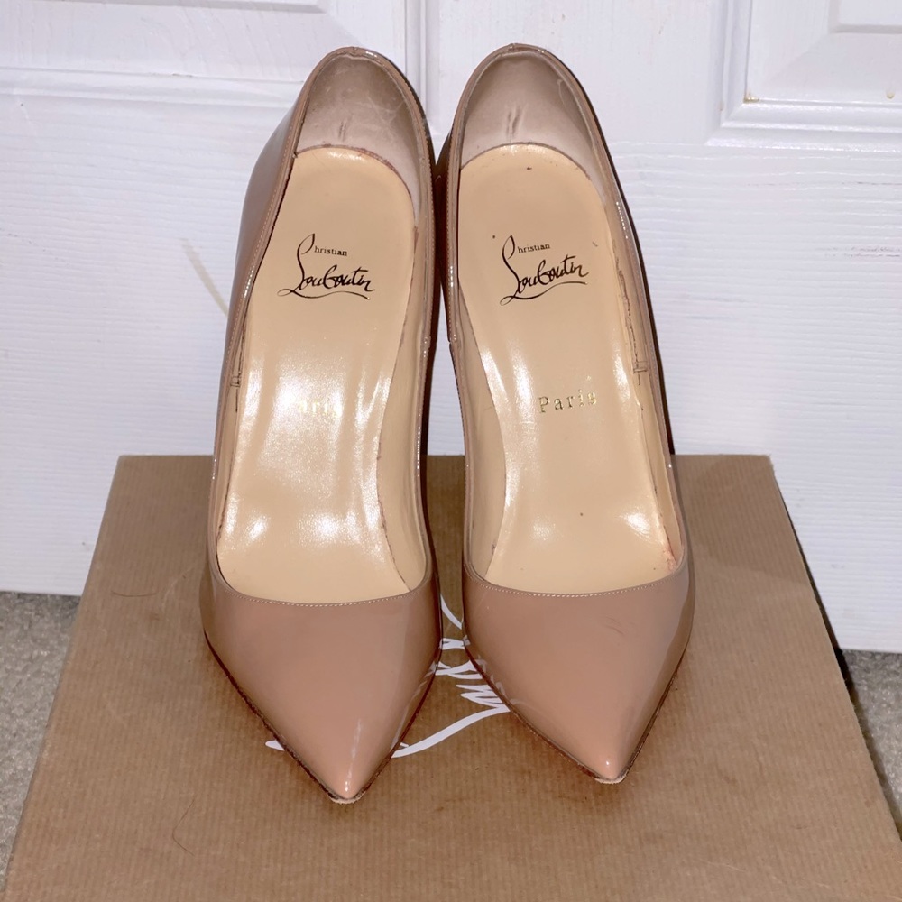 Christian Louboutin Nude So Kate Heels
